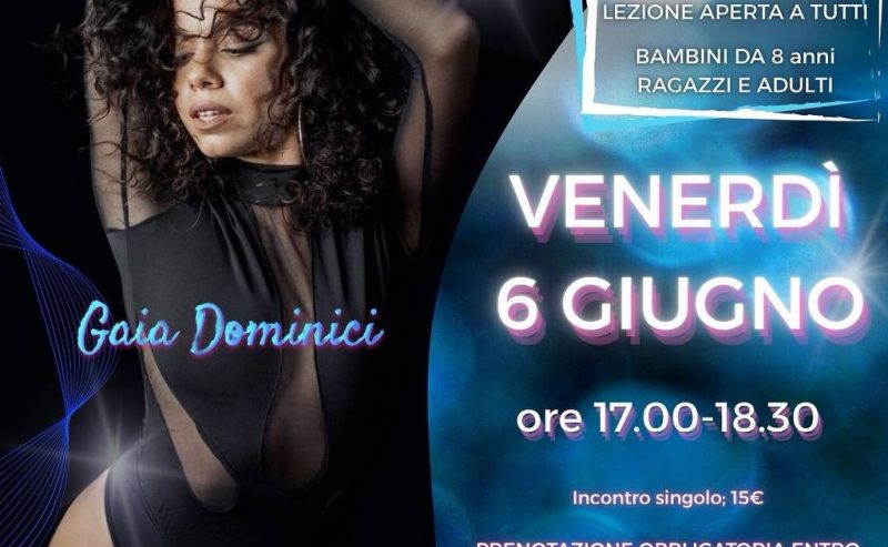 REGGAETON – 6 giugno 2025 – workshop con Gaia Dominici